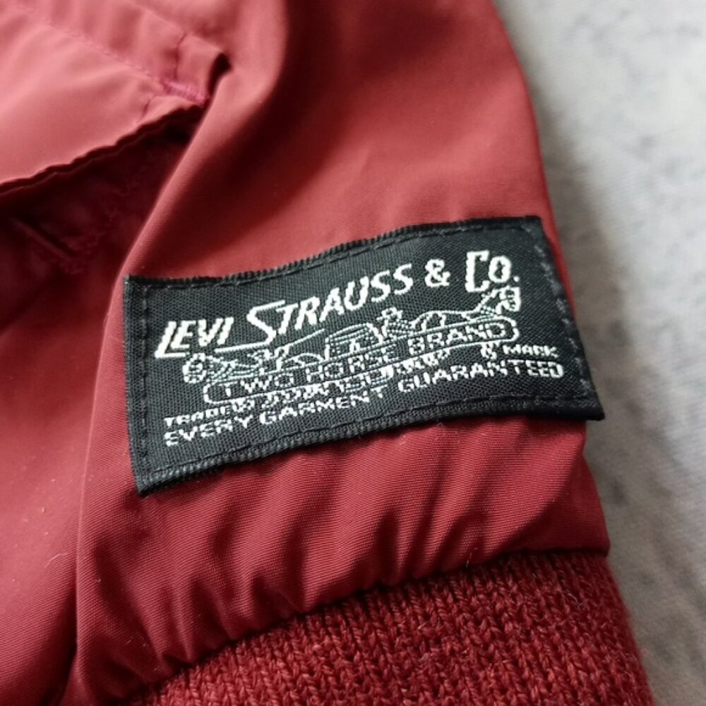 Levi's Maroons Windbreaker Jacket - image 4